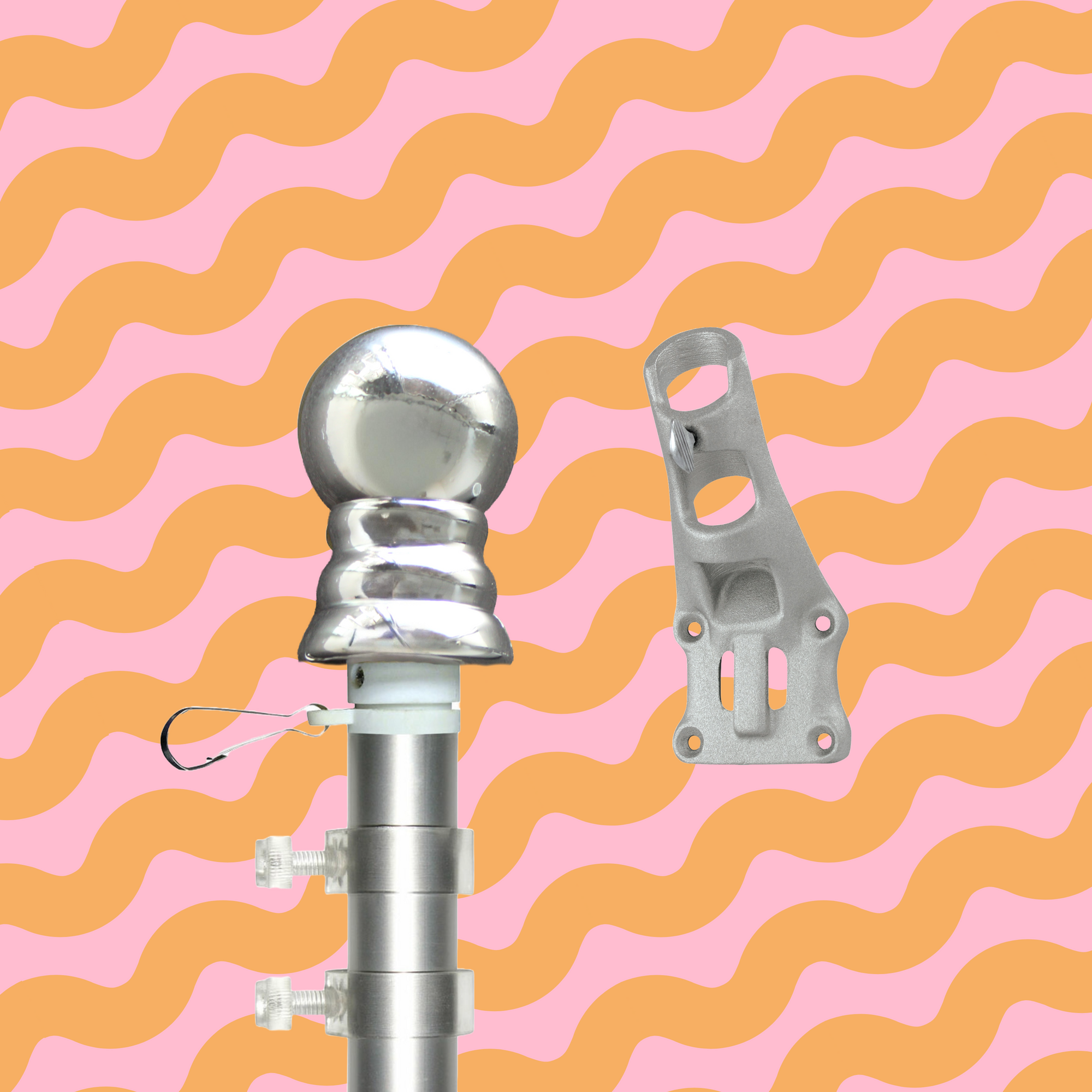 Flagpole and Bracket Kit