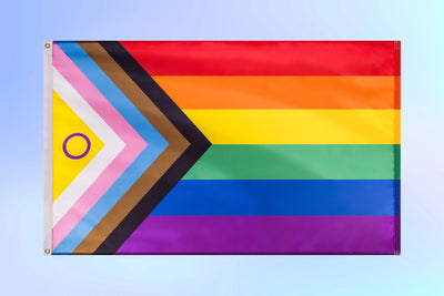 Intersex Inclusive Progress Pride Flag - Digitally Printed 3'x5'