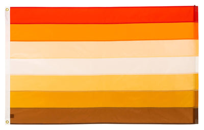 Butch Lesbian Flag 7 Stripe - Hand Sewn