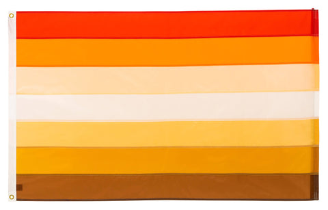 Butch Lesbian Flag 7 Stripe - Hand Sewn