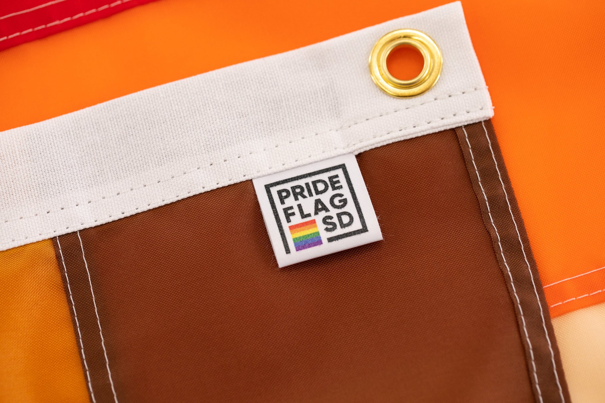 Butch Lesbian Flag 7 Stripe - Hand Sewn