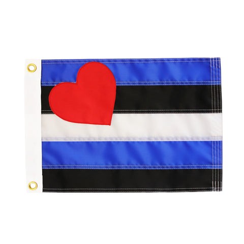 Mini Leather Flag