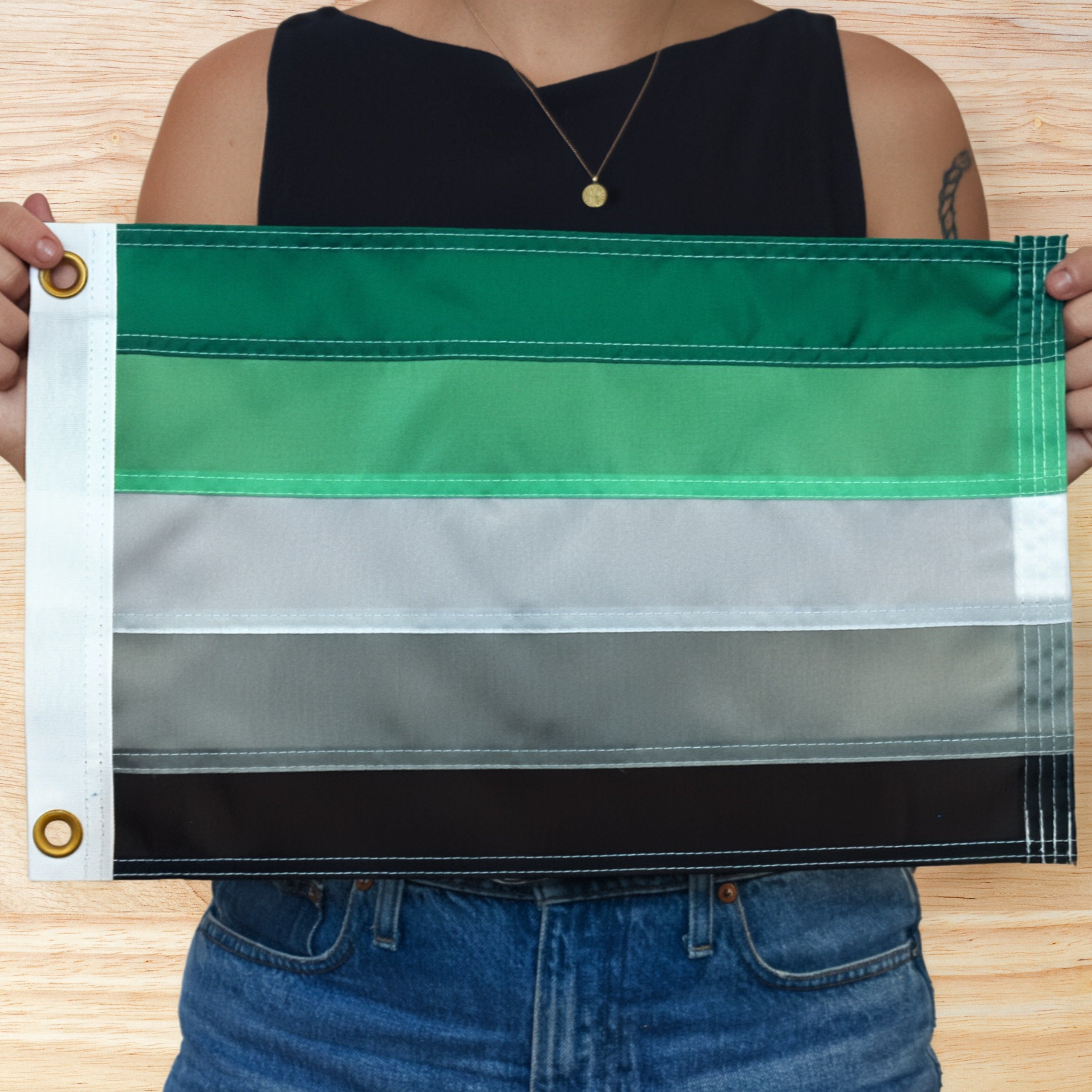 Mini Aromantic Flag