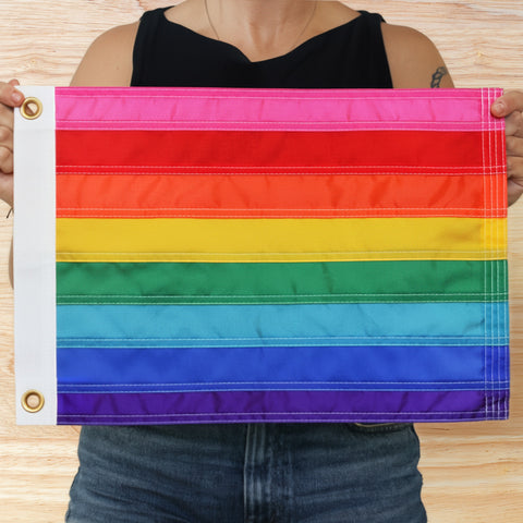 Mini Gilbert Baker Rainbow Flag