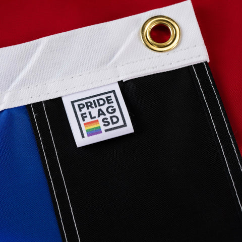 Mini Leather Flag
