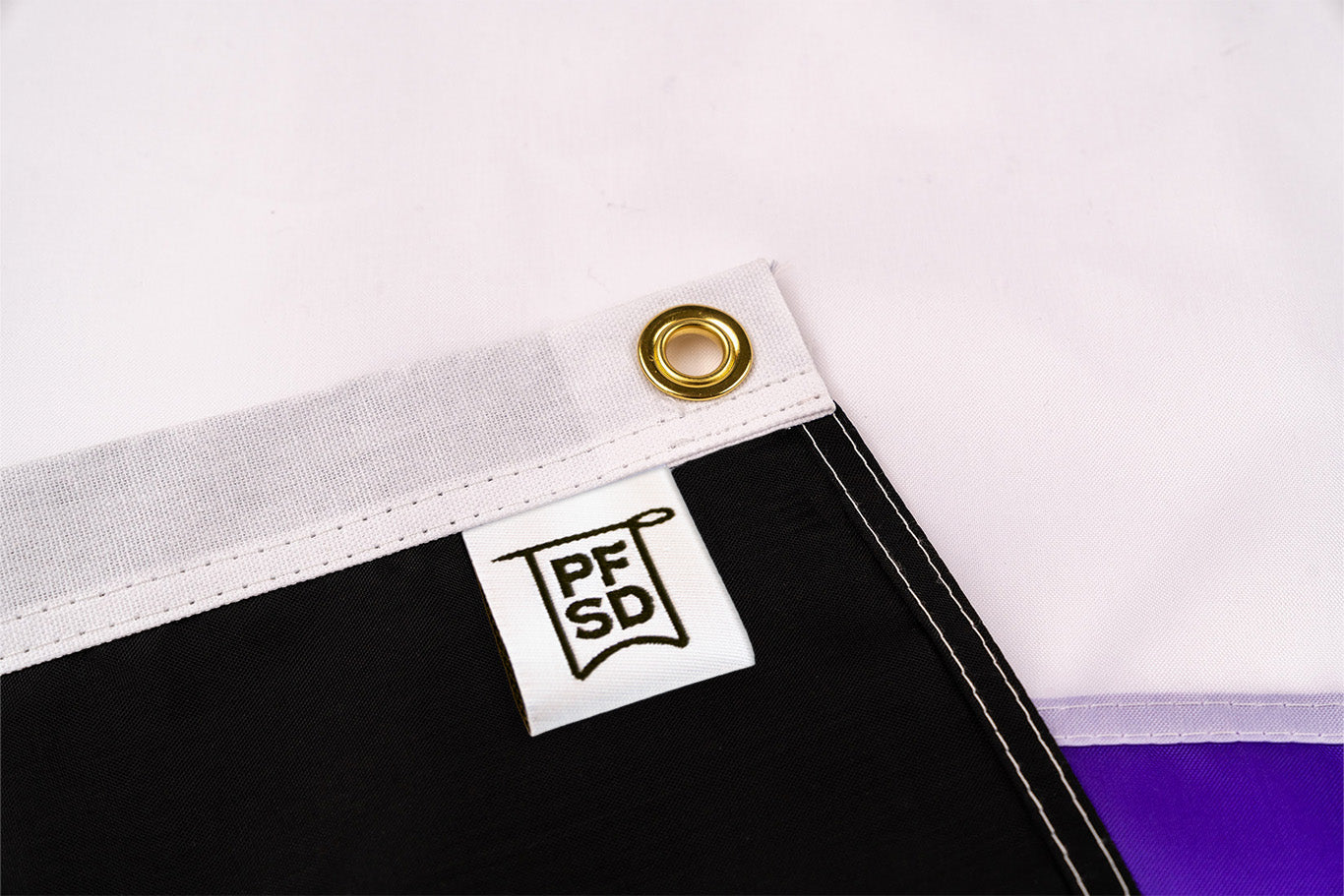 Nonbinary Pride Flag - Hand Sewn