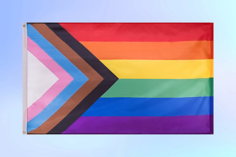 Progress Pride Flag - Digitally Printed 3'x5'