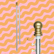 House Flagpole - Multiple Colors