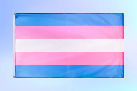 Transgender Pride Flag - Digitally Printed 3'x5'