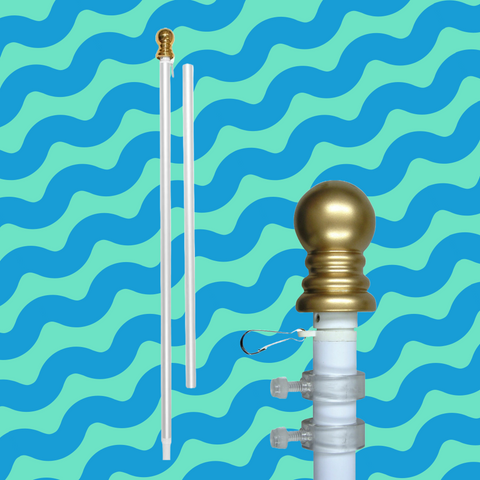 House Flagpole - Multiple Colors