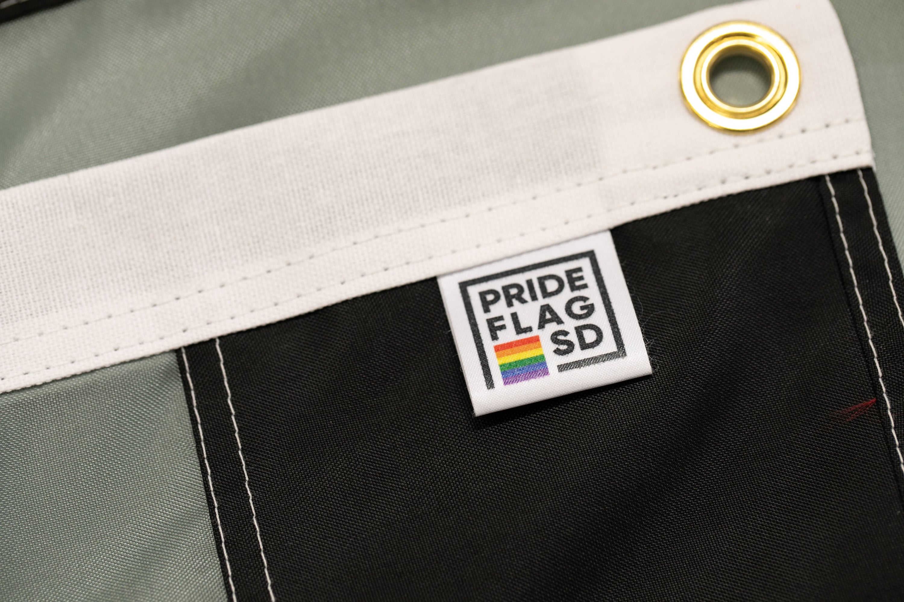 Agender Pride Flag - Hand Sewn