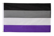 Asexual Pride Flag - Hand Sewn