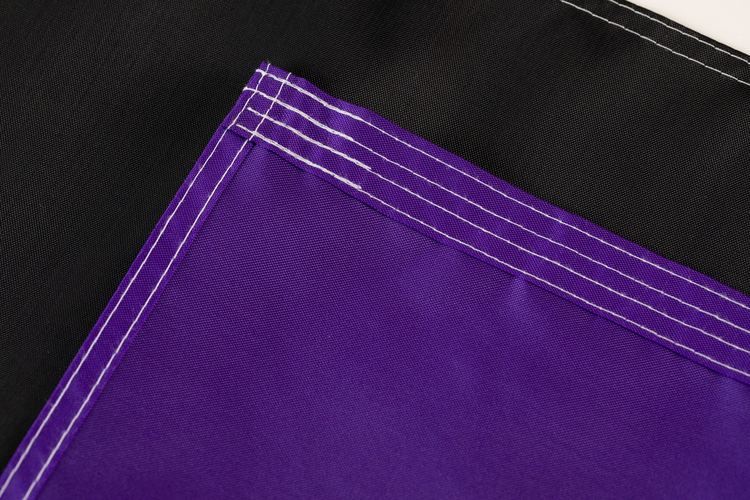 Asexual Pride Flag - Hand Sewn