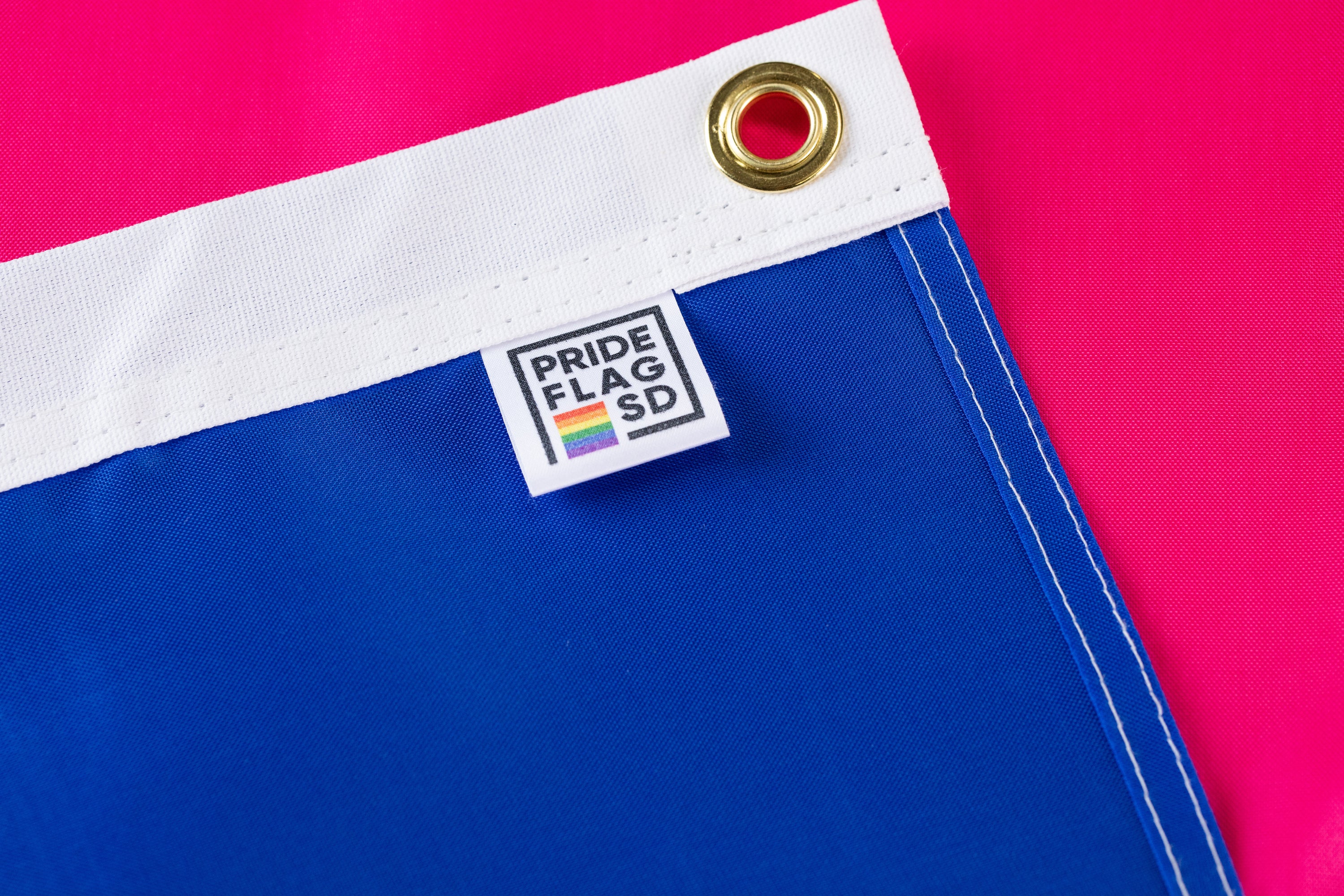 Bisexual Pride Flag - Hand Sewn