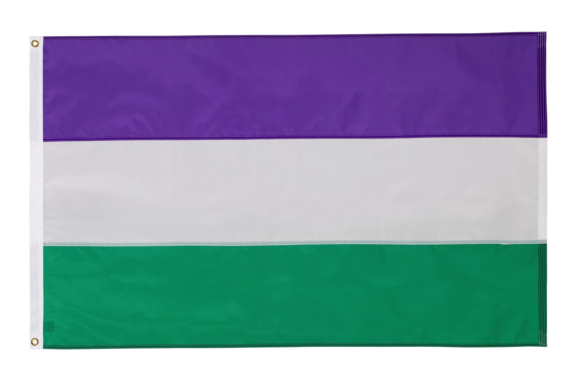 Genderqueer Pride Flag - Hand Sewn