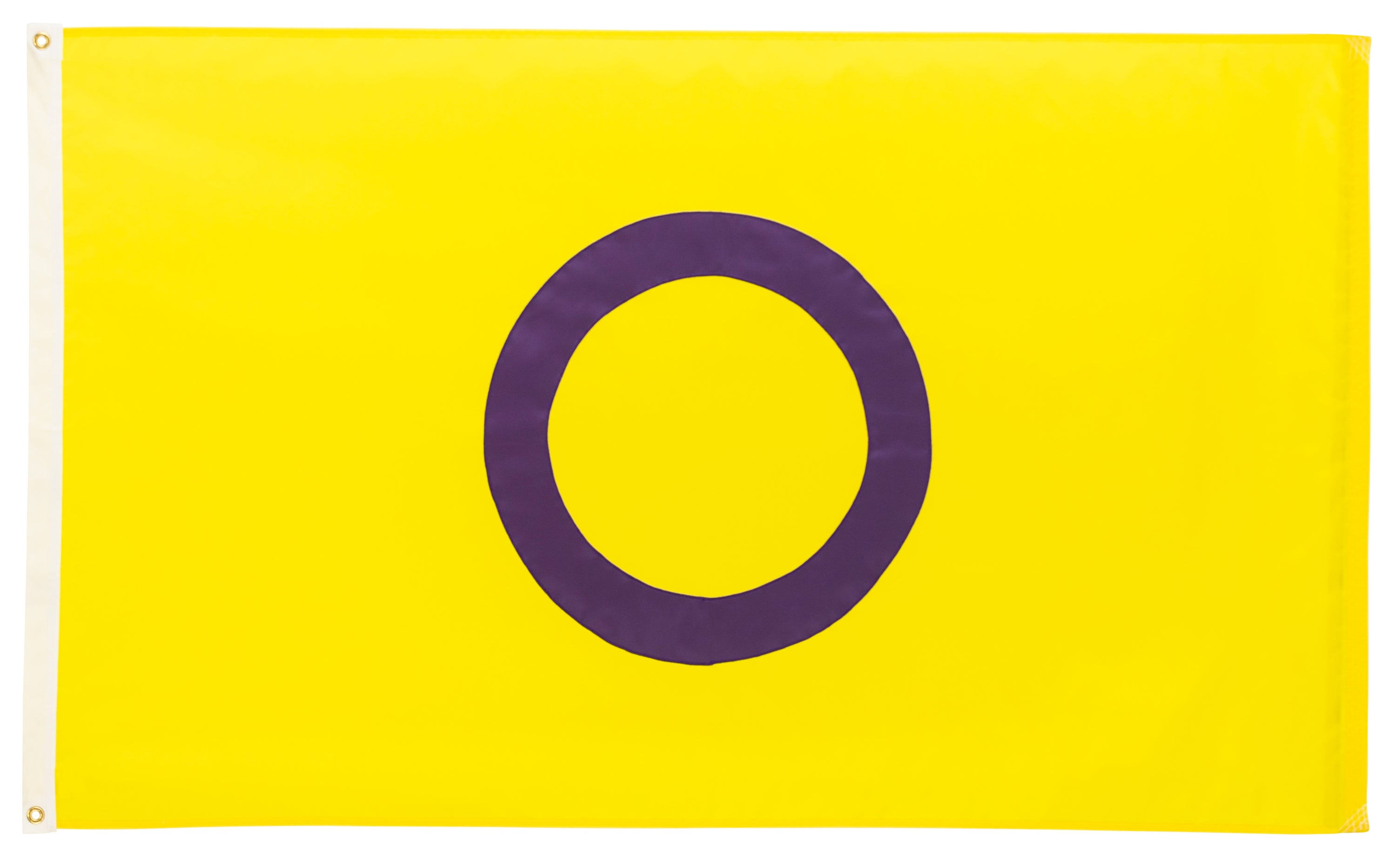 Intersex Pride Flag - Hand Sewn