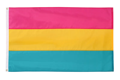 Pansexual Pride Flag - Hand Sewn