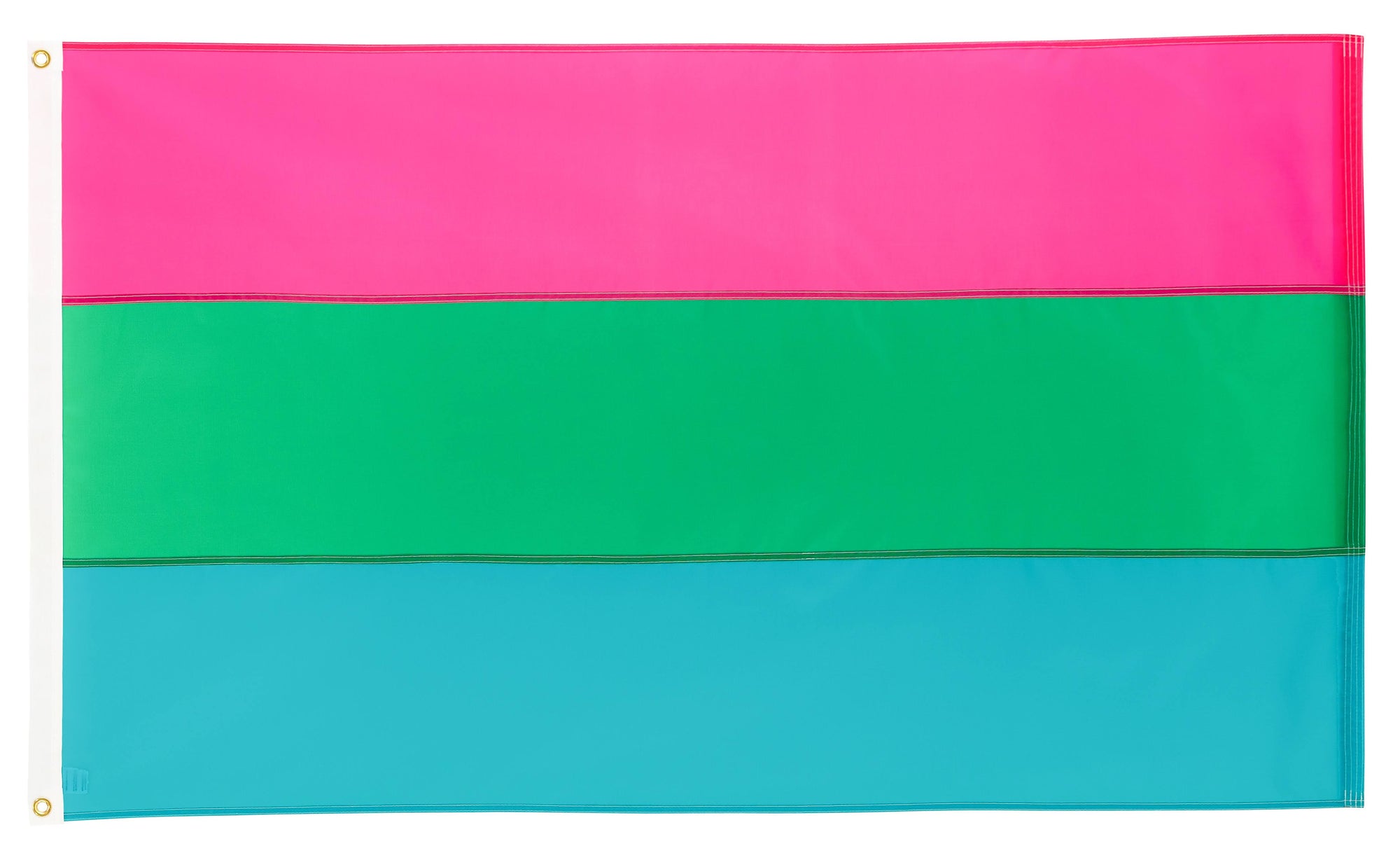 Polysexual Pride Flag - Hand Sewn