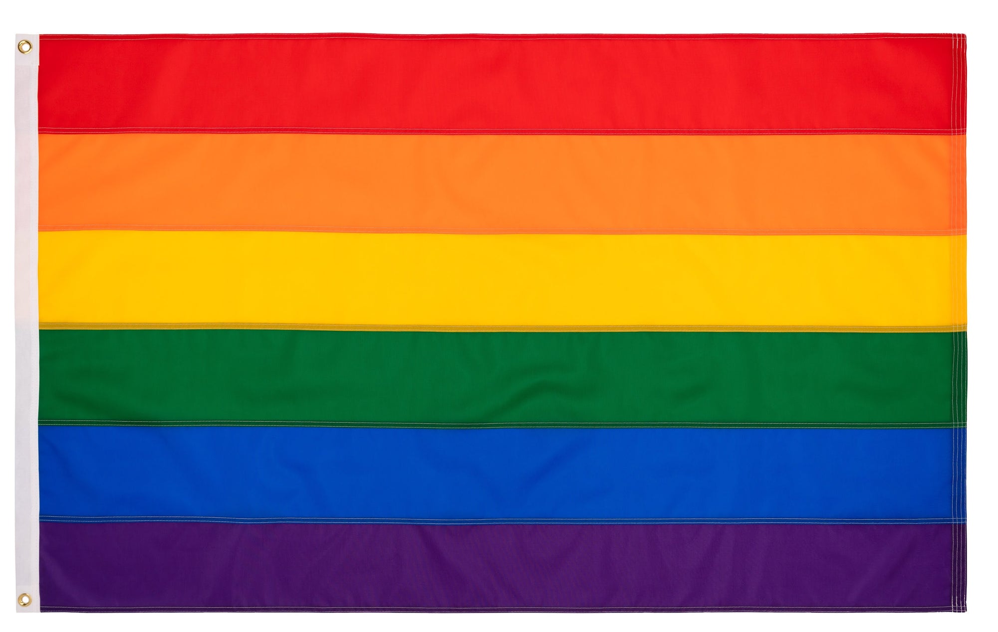 Rainbow Flag - Hand Sewn
