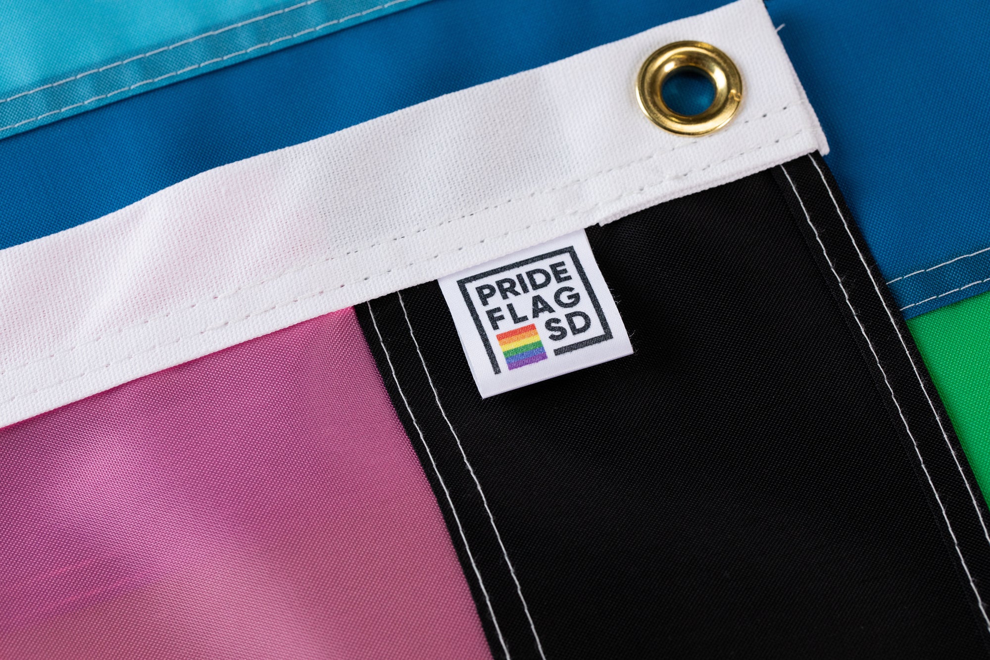 Queer Pride Flag - Hand Sewn