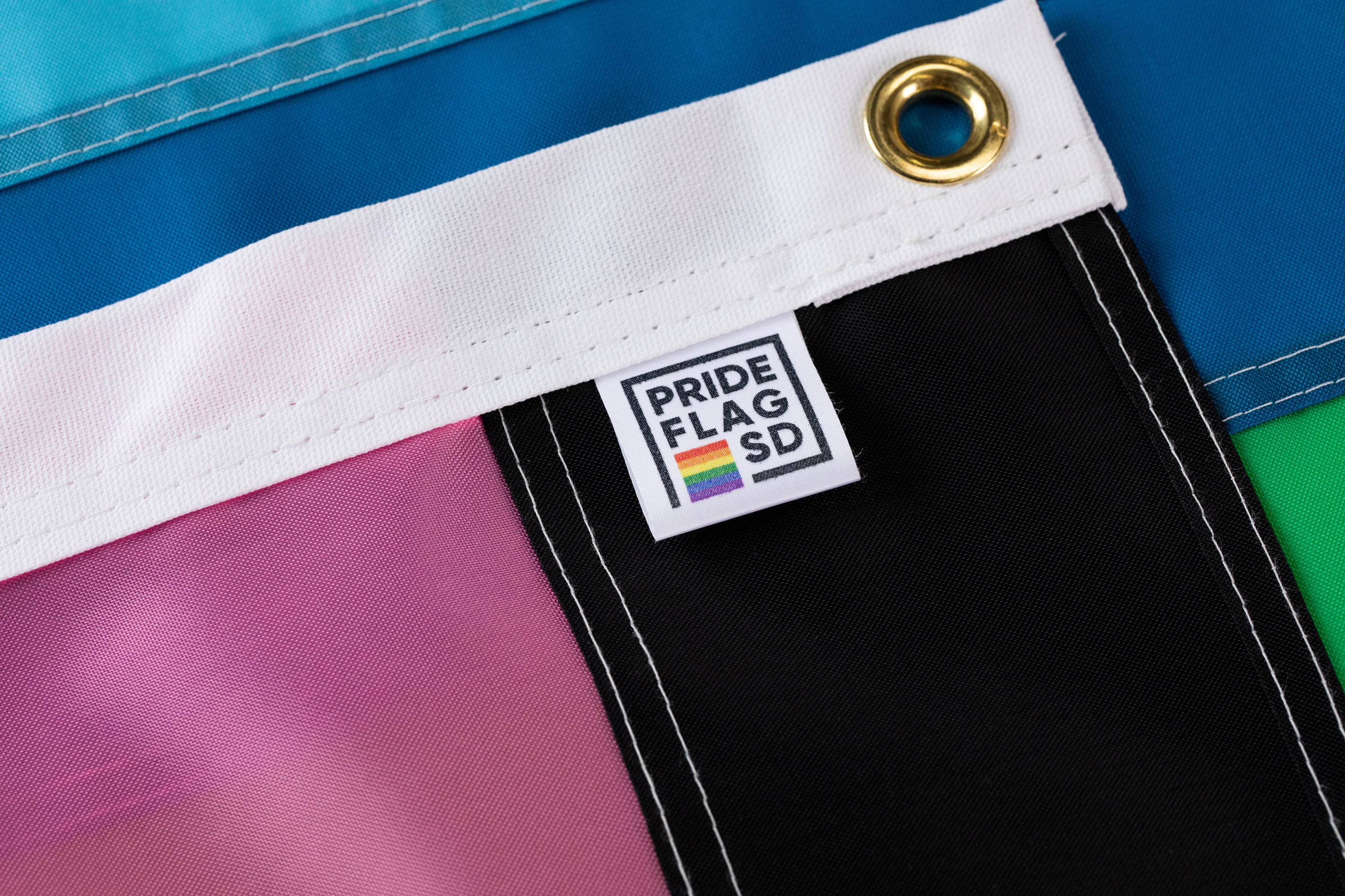 Queer Pride Flag - Hand Sewn